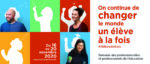 Communiqué de presse  <br> <B>La FPPE-CSQ célèbre la présence essentielle des professionnelles et professionnels en milieu scolaire avec sa nouvelle campagne</b>