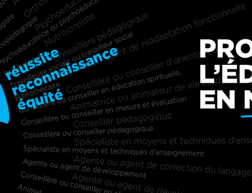 Communiqué de presse Enquête de la FPPE-CSQ, du SPPEE-CSQ et du SPPERY-CSQ pour l’Estrie, le Richelieu et Yamaska  Le manque de personnel professionnel affecte les services aux élèves